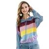 2018 autumn new brand women's fashion round neck long-sleeved hoodies urban casual sweatshirts
