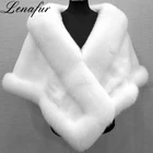 Women Lady 9Colors Winter Fashion Fake Fox Fur Capes,Fake Fox Fur Ponchos,Fake Fox Fur Shawls