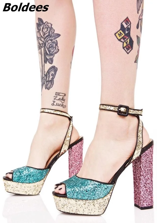color matched platform sandal (6)0