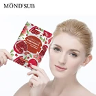 MOND'SUB Oem Face Mask Skin Care Beauty Pomegranate Fruit Facial Mask