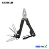 8 in 1 Newly Arrival Stainless Steel Multi Functional Camping Tool Led Torch Light with Screwdriver
