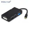 USB-C to HDMI 4K DVI VGA USB with Audio Adapter Converter for MacBook/MacBook Pro,Chromebook Pixel,Laptop,Notebook,USB C Devices