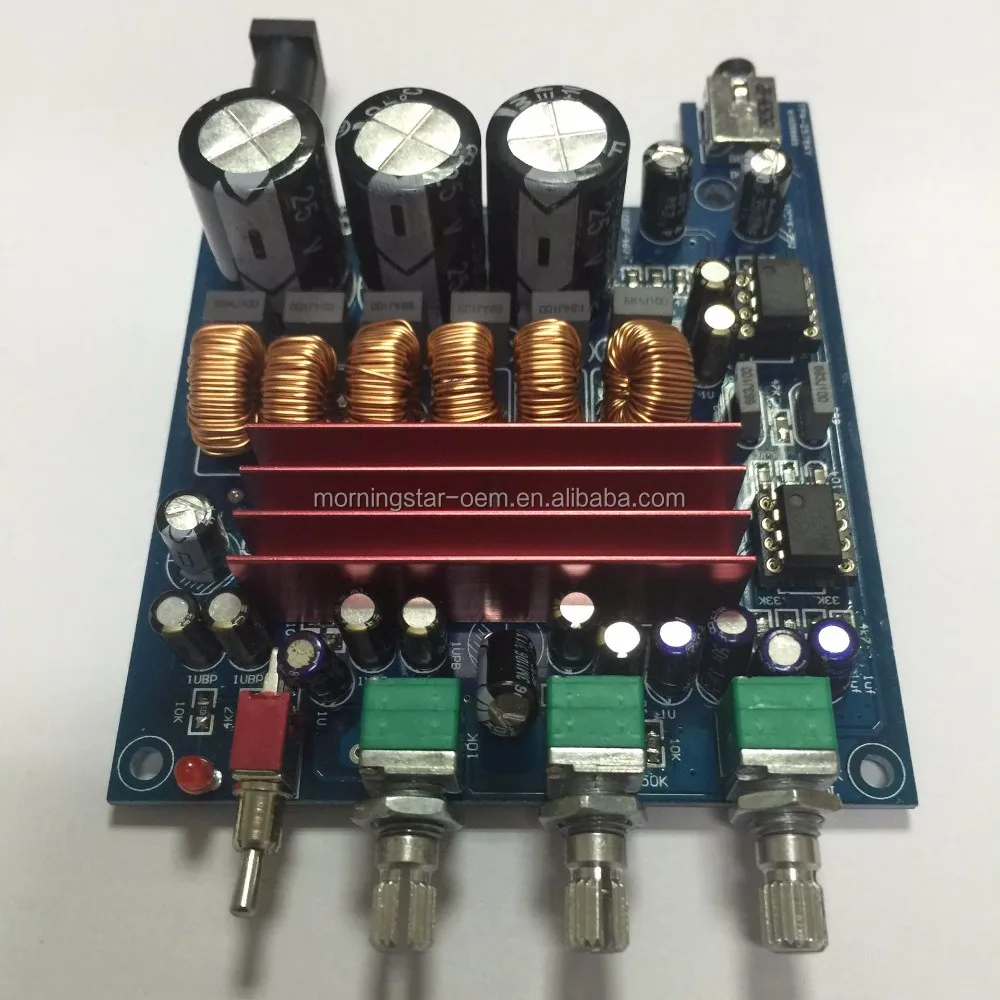 Professional Power Amplifier Tpa3116d2 Hifi 2.1 Dc 12v 24v Digital