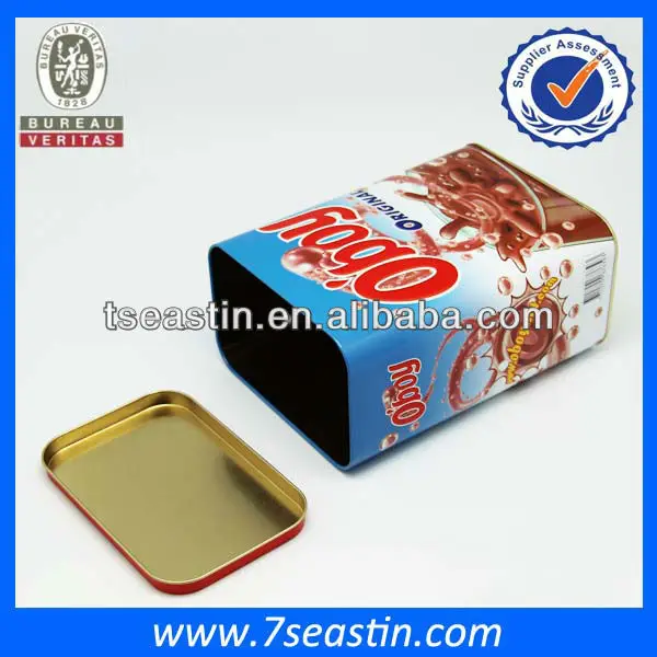 product information   name delicate rectangular storage tin