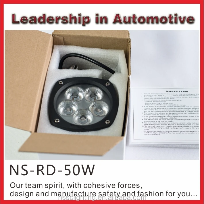 Motorcycle work light