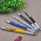 High Quality Promotional Metal Tool Pen with Stylus,Gradienter,Ruler,Screwdriver