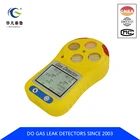 Support OEM portable oxygen h2s co ch4 lpg multi gas detector