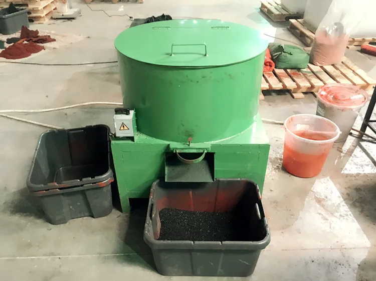 rubber tile machine