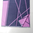 High quality colorful lady shawl 100% pure silk scarf ladies woven silk scarf big size