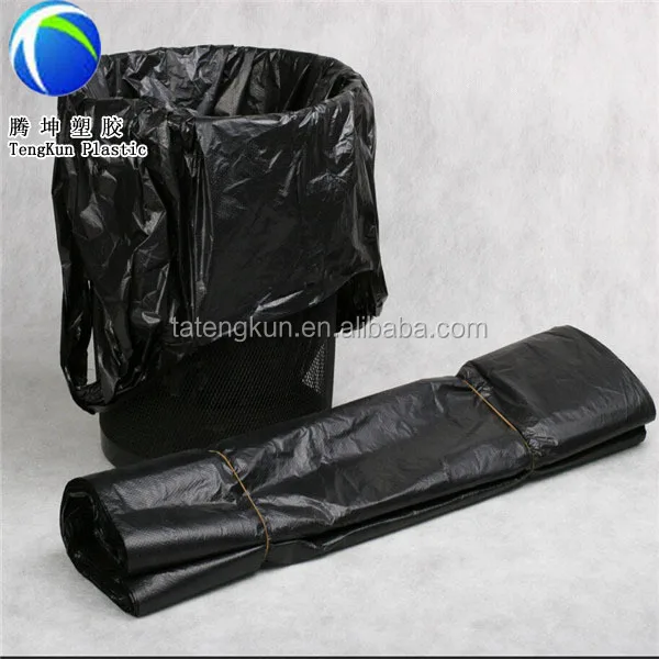 20 pack heavy duty 42 gallon black contractor plastic garbage