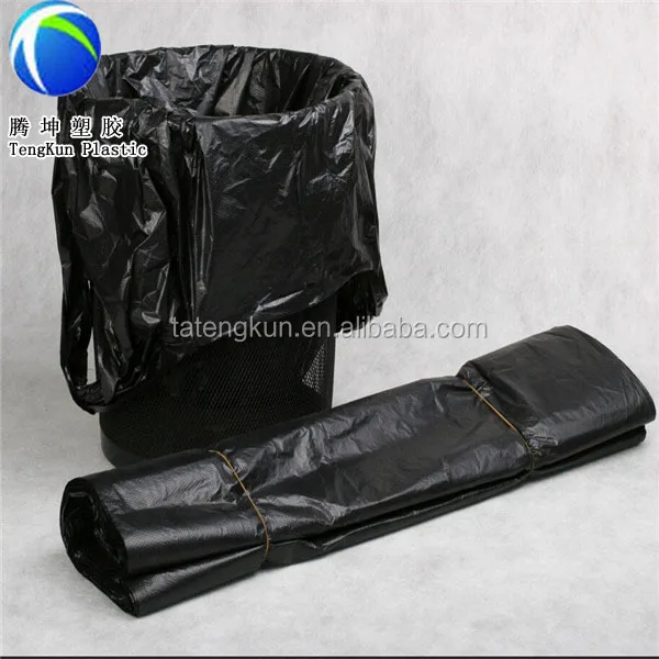 garbage industry use hdpe rubbish bin liner plastic garbage bag