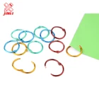 Factory made color book ring metal book binding clip book ring