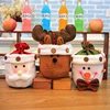 Santa Claus Snowman Elk Gift Candy Bell Apple Bag Christmas Ornament Christmas Bag