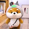 2019 hot sale cute shiba inu with Detachable hat eco friendly dog toy manufacturers usa