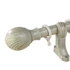 double curtain pipe home decoration accessories curtain accessories for roman rods