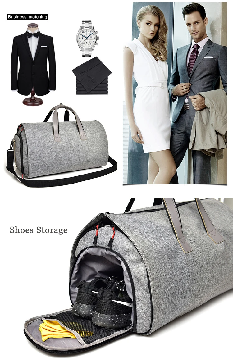 mens hanging clothes travel bag