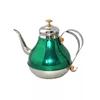 Chrome and gold plating and Red plating Arabic stainless steel Tea Kettle/Tea Pot set