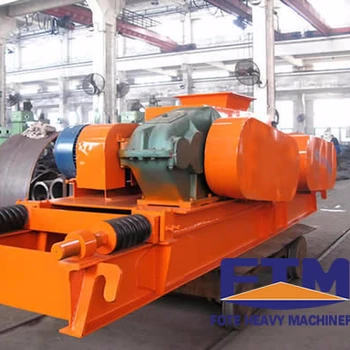 2018 Laboratory small size double smooth roll crusher for sale