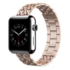Cowboy Chain Watch Strap/Band New Style Replacement Watch Bands For Apple Stainless Steel Bands 42mm