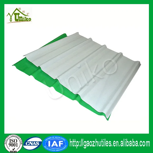 2.5mm opal milk white lake blue sky blue color coated roofing sheet for mini greenhouse