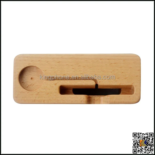 for iphone wood stand