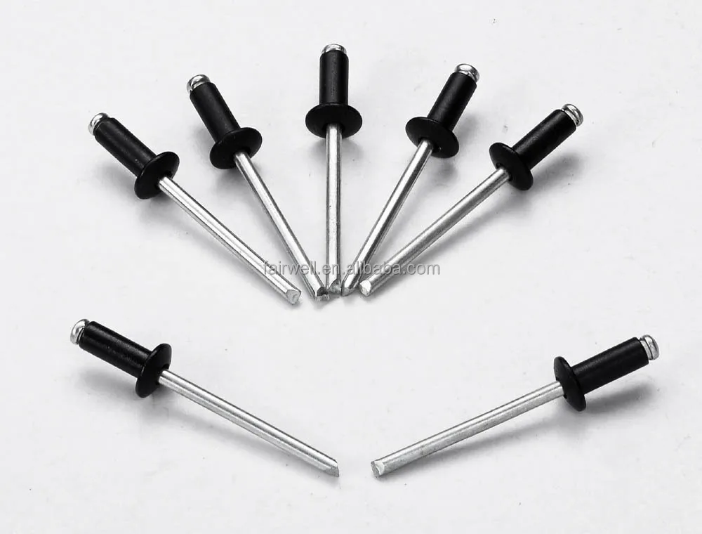 Black nylon snap plastic push rivets, View plastic push rivets