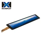 1024*380 bar type stretched TFT LCD 6.4 inch touch screen waterproof monitor