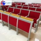 Heavy duty metal university classroom college desk and chair