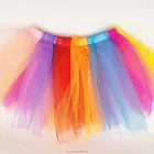 HS-promotional wholesale party accept OEM ODM children colorful ballet dance girls tutu skirt dress