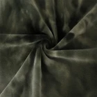 new product 100% polyester minky handmade tie dyed garment fabric