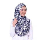 wholesale low price women dubai silk scarf hijab selendang