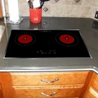 Easy Cooking 220V Double Burner Infrared Cookware Induction Cooktop For Counter Top Epoxy In European Market