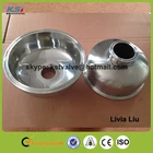 Clamp Steel End Cap SS304 3A Sanitary Stainless Steel Pipe End Cap Reducer 6" with 2" Tri Clamp