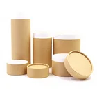 Wine bottle tube box packaging custom paper box