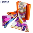 Whole Sale Fashion Design Lady Uniform Silk Scarf