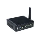 Pfsense firewall 2 ethernet ports embedded hardware mini pc with 4G RAM and support X86 Ubuntu
