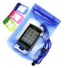 Custom Transparent PVC Waterproof bag for mobile phone