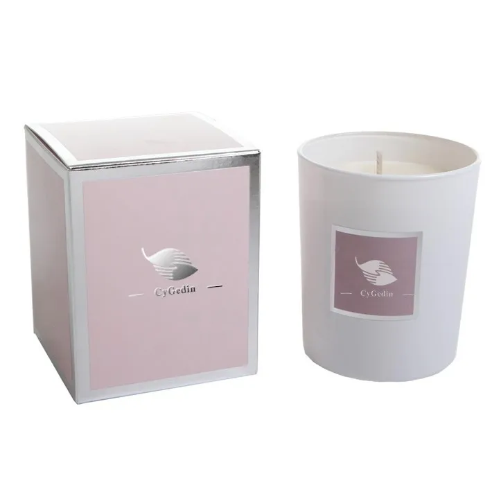 custom design candle paper packaging box gift card box quality