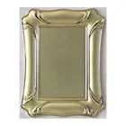 High quality rectangular custom hot sale design your own metal gold blank miraculous race award Medal