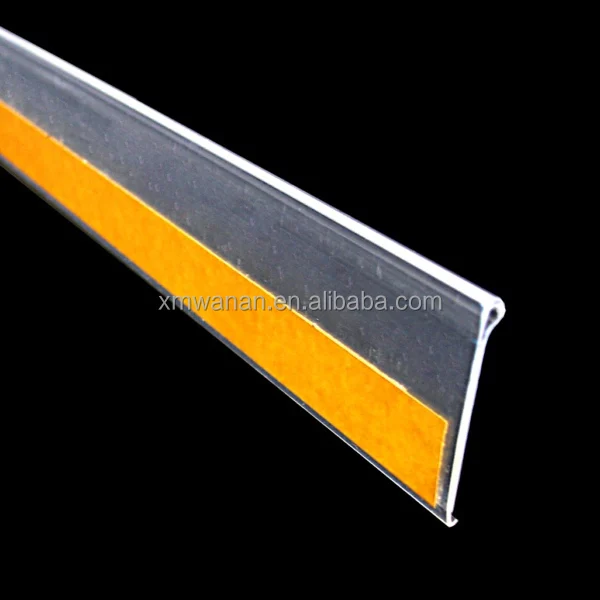 30mm Supermarket Shelf Plastic Label Holder Adhesive Strip Buy Adhesive Strip,Self Adhesive