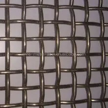 Galvanized Crimped Wire Mesh Vibration Screen