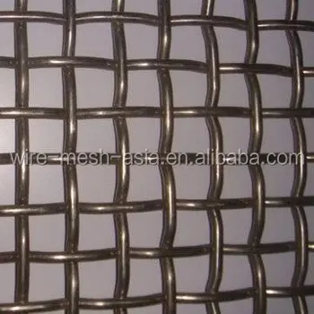 Galvanized Crimped Wire Mesh Vibration Screen