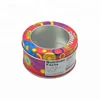 Round cylinder elegant gift packaging box with window