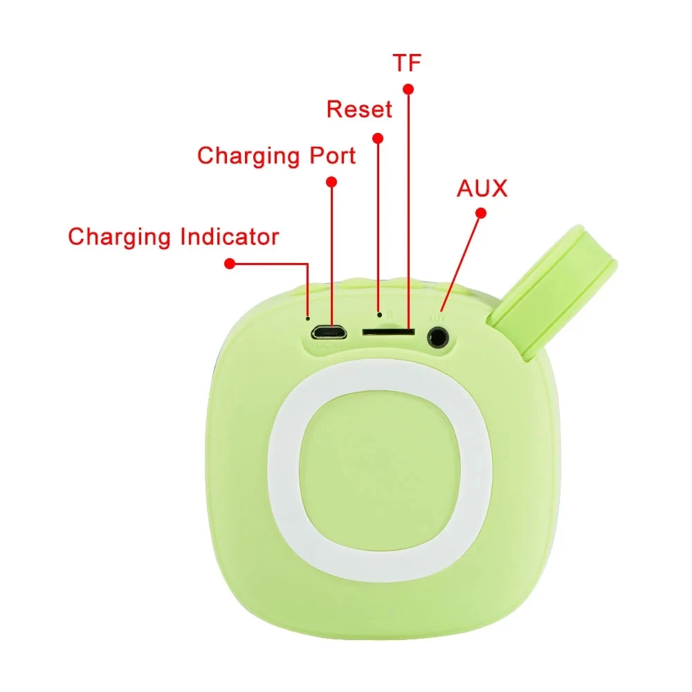 Factory Best Sale Perfect Sounds Mini Portable Wireless Fabric Speaker Bluetooth 2018 - ANKUX.COM