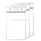 factory direct sale pvc id badge cover / name card holder