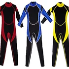 kids children neoprene swimming wetsuits 3.0mm one piece swimwear
