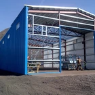 china cheap portable workshop frames house prefabricated steel structure building