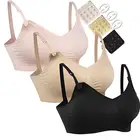 2019 New Women XXX Plus Size Seamless Cotton Sports Padded Breastfeeding Maternity Nursing Bra