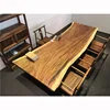 Dining table wood slab live edge kitchen counter tops