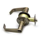Cylindrical lever legend brushed brush satin nickel keyed entry privacy passage lockset door handle lock